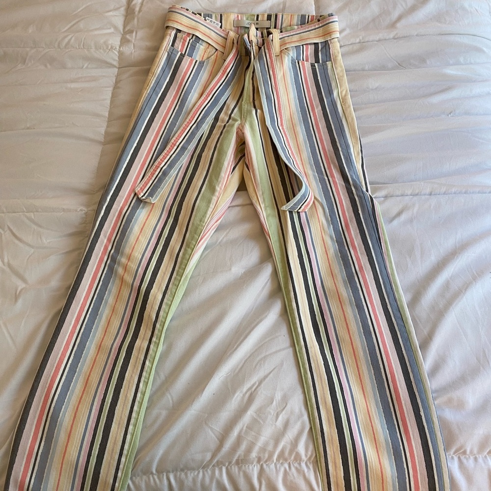 Joe’s colorful jeans